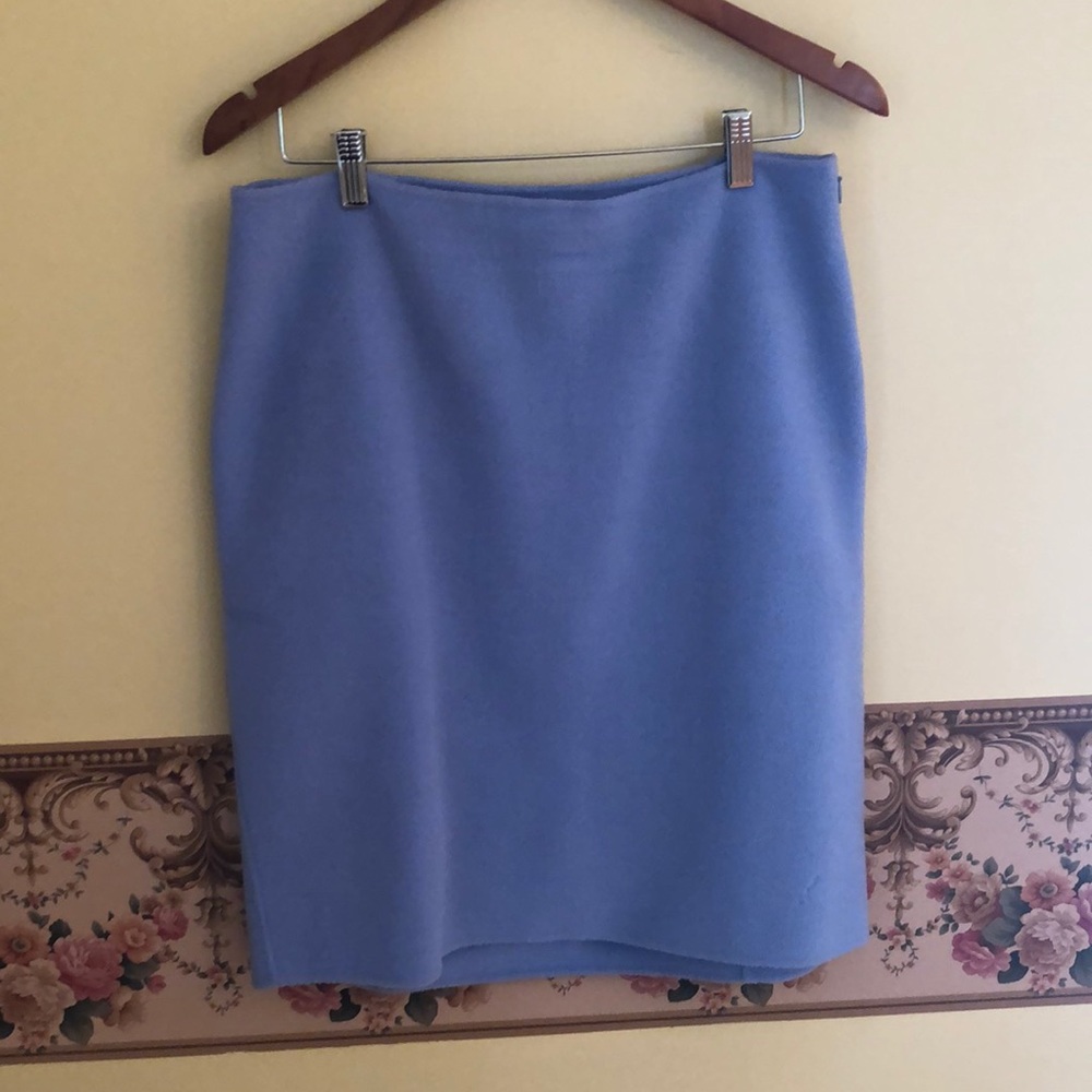 Blue skirt
